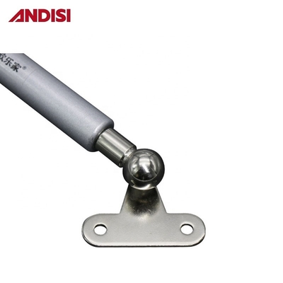 Casque argenté/blanc/noir ressort à gaz pour meubles couvercle de fermeture souple