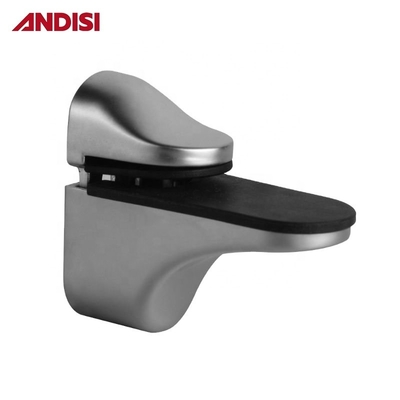 Support de garde-robe en verre pour meubles modernes avec support réglable verre à verre