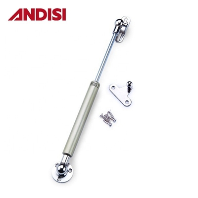 Casque argenté/blanc/noir ressort à gaz pour meubles couvercle de fermeture souple