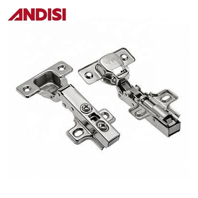 26mm Coupe mini-clip-on douce charnière de fermeture de porte pour demi-couverture portes 14-24mm épaisseur