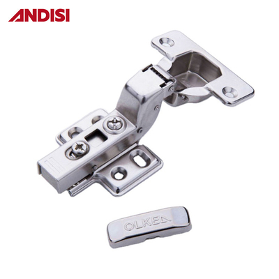 26mm Coupe mini-clip-on douce charnière de fermeture de porte pour demi-couverture portes 14-24mm épaisseur