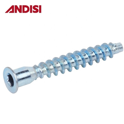 OEM Support personnalisé en acier Croix Hexagonale Tête Phillips Tête plate Euro Confirmat vis