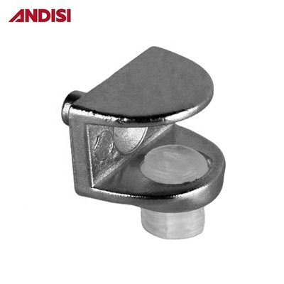 Connecteurs réglables en zinc support de rayonnage supports de clips de verre porte-clampes pour garde-corps de verre plat