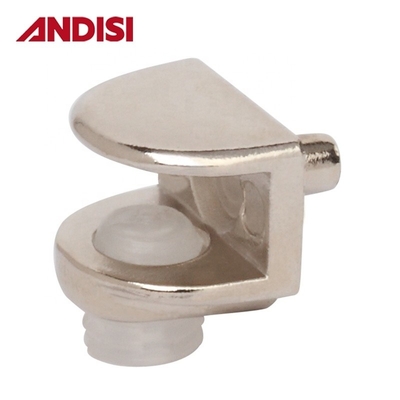Connecteurs réglables en zinc support de rayonnage supports de clips de verre porte-clampes pour garde-corps de verre plat