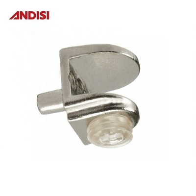 Connecteurs réglables en zinc support de rayonnage supports de clips de verre porte-clampes pour garde-corps de verre plat