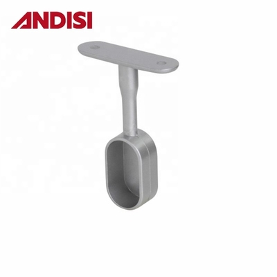 Emballage du courrier en alliage de zinc Armoire pendentif barres de tuyau supports pour le support de fin de tube de garde-robe