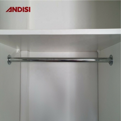 16/19/25 mm Diamètre Armoire à tubes ronds Support de support en acier Flange pour l'installation