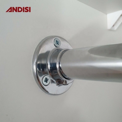 16/19/25 mm Diamètre Armoire à tubes ronds Support de support en acier Flange pour l'installation