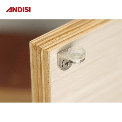 Autres accessoires de mobilier connecteurs en verre allié de zinc
