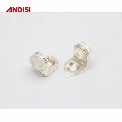 Autres accessoires de mobilier connecteurs en verre allié de zinc