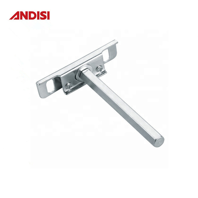 L1 76 mm Support de garde-robe métallique pour des garde-corps flottants