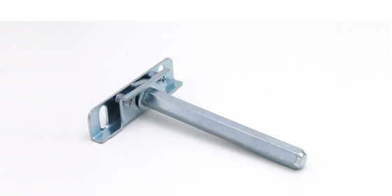 L1 76 mm Support de garde-robe métallique pour des garde-corps flottants