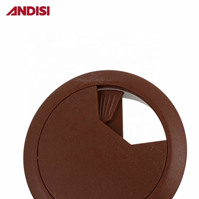 Couvertures de tuyaux de câbles électriques en plastique Grommet pour câble de câble hauteur de conception moderne 13 mm/18 mm