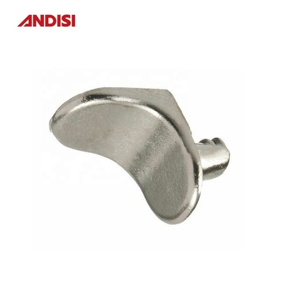 Support de support de garde-robe en alliage de zinc stable pour le porte-tableau de l'armoire en bois