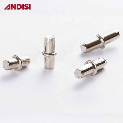 Étagère nickelée/zincée Support de l'étagère étagère épingle de support pour les étagères 5 mm 6 mm