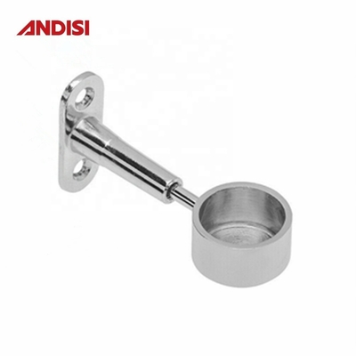 Réglable Ronde Armoire de tuyau de garde-robe Centre de rails supports pour 80-120 mm de hauteur