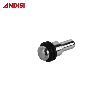 Armoire en acier en caoutchouc anneau étagère en verre support 5mm Stud Holder Bracket étagère épingle