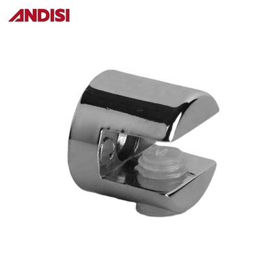 Support de support pour étagère en verre support de verre en alliage de zinc