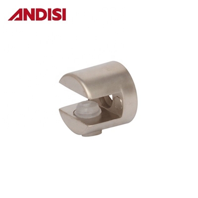 Support de support pour étagère en verre support de verre en alliage de zinc