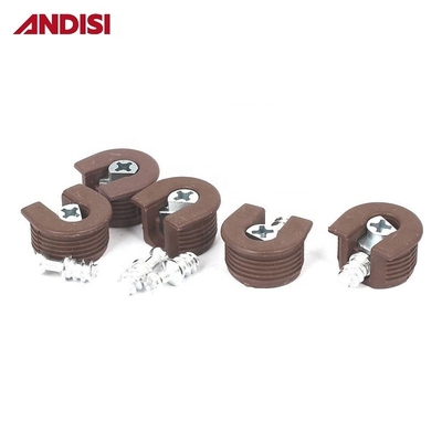 Assemblage sans effort de boulons de connecteurs en alliage de nylon et de zinc pour autres équipements de meubles