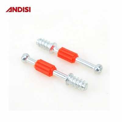 Cabinet de meubles en plastique Cam Lock Mini Fix Dowel Boulons de connexion vis au mieux