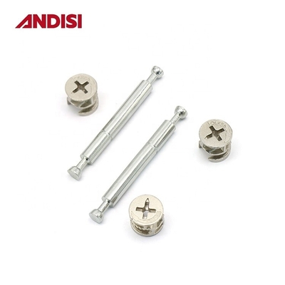 Mini fix cam double bout de boulon vis filetée conception moderne pour les autres meubles