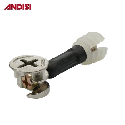 40mm/32mm Moderne Design Style Meubles à fil mâle vis de connexion Fermeture à cames boulon