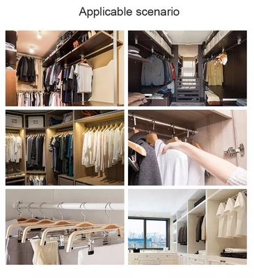 Convient détenteur de tube de garde-robe Support de bout pour les barres de placard et vêtements rails suspendus