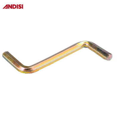 Résistant à la corrosion 4 mm Allen Wrench Set Hex clé pour les fixations de matériel de mobilier