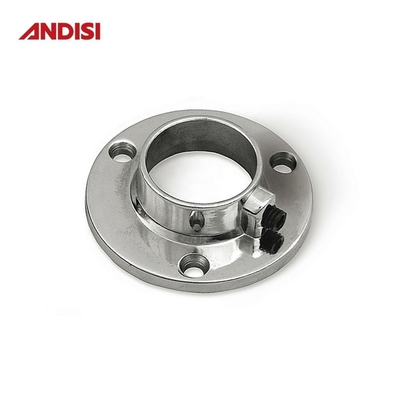 Porte-pipe de garde-robe de meubles 30 mm Croom rond