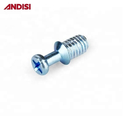 Meubles en plastique armoire en alliage de zinc connecteur à cames conjointes vis boulon Rafix connecteur