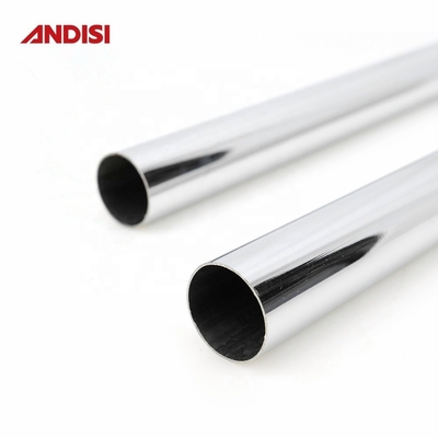 16-50mm Tuyau en acier chrome en tissu suspendu pour garde-robe