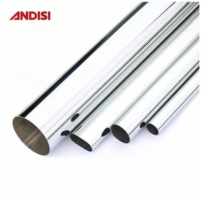 16-50mm Tuyau en acier chrome en tissu suspendu pour garde-robe