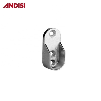 Armoire en bois Vêtements Armoire Rôde Poteaux Fin de support de support de support alliage de zinc
