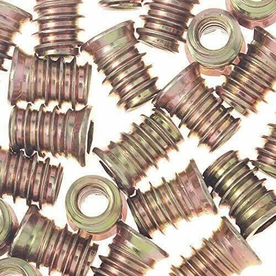 Emballage du courrier Y Hex Drive Fixation insert fileté Meubles en bois vis Insert Noix