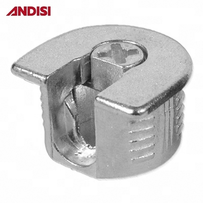Connecteur pour meubles en alliage de zinc, vis à pinceau en acier galvanisé en zinc fondu et disque de verrouillage à cames, emballage du courrier