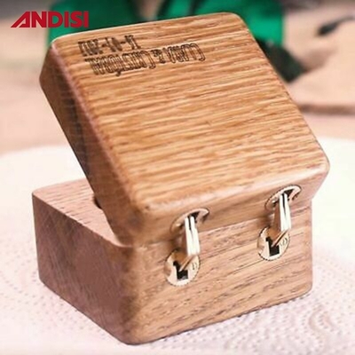 Style de design moderne haut de gamme en laiton cylindre caché charnières en laiton massif pour boîte en bois