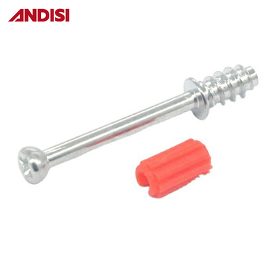 Autres meubles et appareils ménagers Mini fixer connecteur de cabinet de dowel Boulure vis auto-tapping en plastique