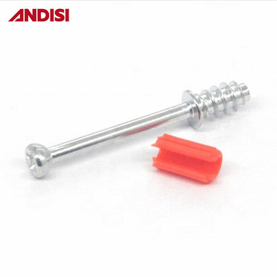 Autres meubles et appareils ménagers Mini fixer connecteur de cabinet de dowel Boulure vis auto-tapping en plastique