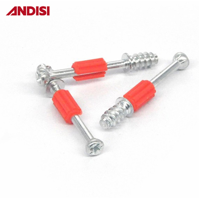 Autres meubles et appareils ménagers Mini fixer connecteur de cabinet de dowel Boulure vis auto-tapping en plastique
